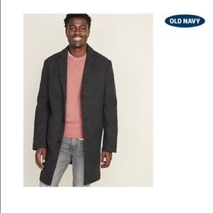 NWT Soft-Brushed Plaid Topcoat, size L